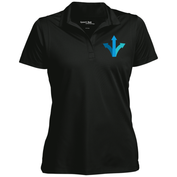 Women's Micropique Tag-Free Flat-Knit Collar Polo