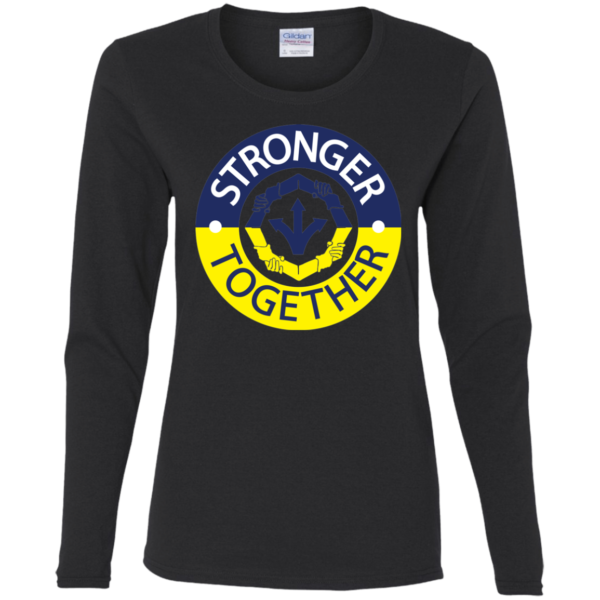 Ladies' Cotton LS T-Shirt - Image 2