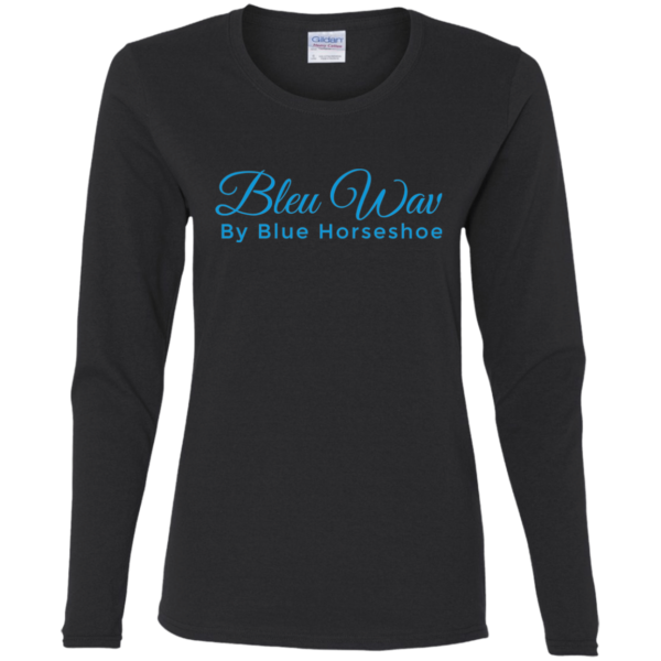 Ladies' Cotton LS T-Shirt - Image 2