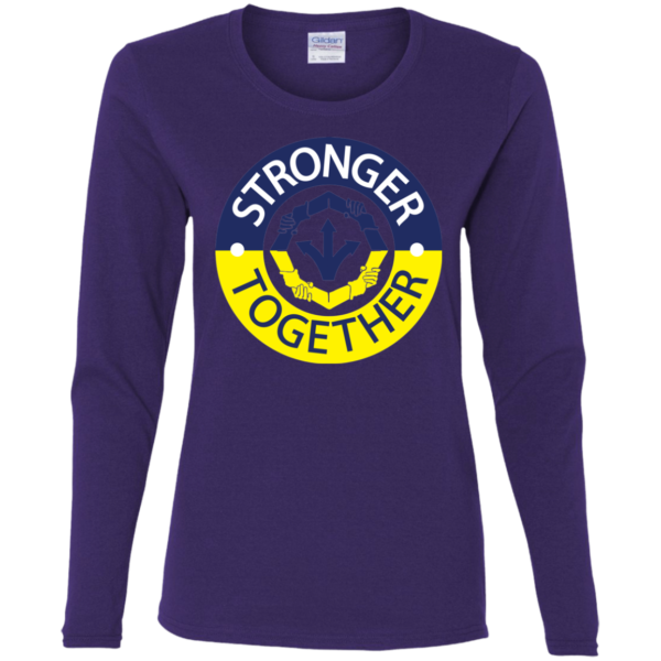 Ladies' Cotton LS T-Shirt - Image 4