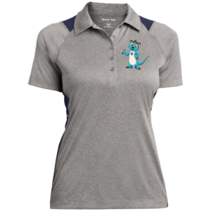 Ladies' Heather Moisture Wicking Polo