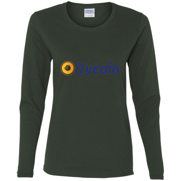 Ladies' Cotton LS T-Shirt - Image 4