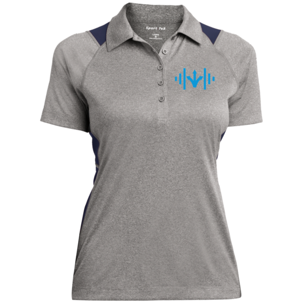 Ladies' Heather Moisture Wicking Polo