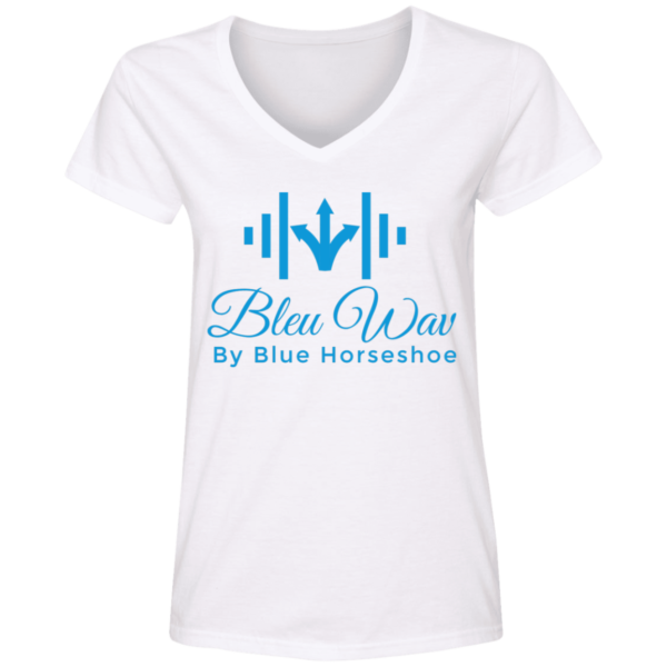 Ladies' V-Neck T-Shirt - Image 2