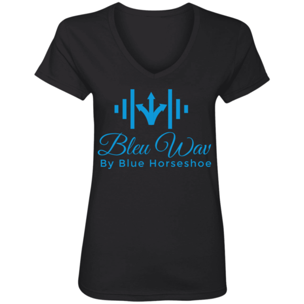 Ladies' V-Neck T-Shirt - Image 3