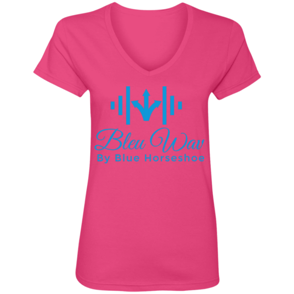Ladies' V-Neck T-Shirt - Image 4