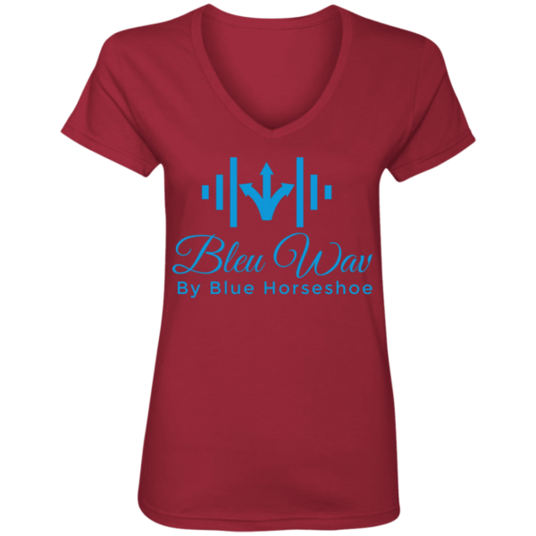 Ladies' V-Neck T-Shirt - Image 5