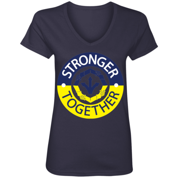 Ladies' V-Neck T-Shirt - Image 6