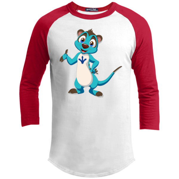 Youth 3/4 Raglan Sleeve Shirt - Image 2