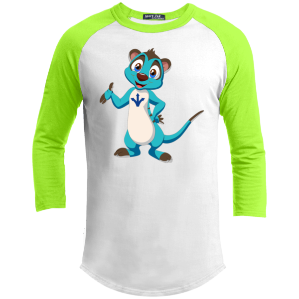 Youth 3/4 Raglan Sleeve Shirt - Image 3