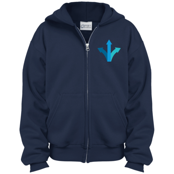 Youth Full Zip Hoodie - Image 3