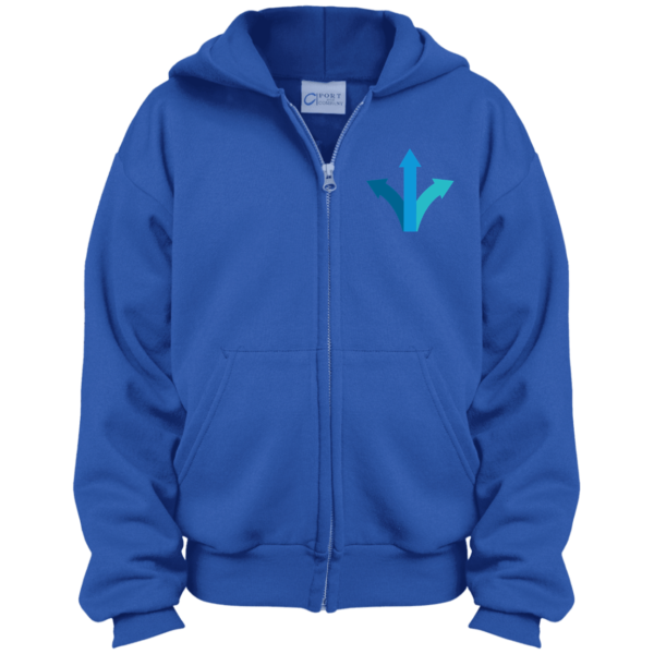 Youth Full Zip Hoodie - Image 4