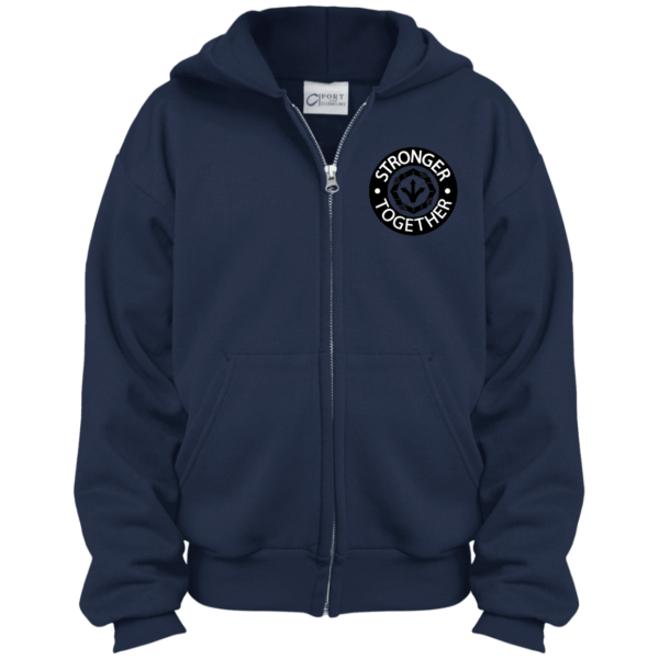 Youth Full Zip Hoodie - Image 3